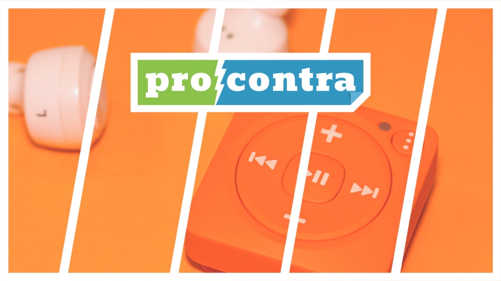 Bild zur Pro und Contra Liste MP3 Player